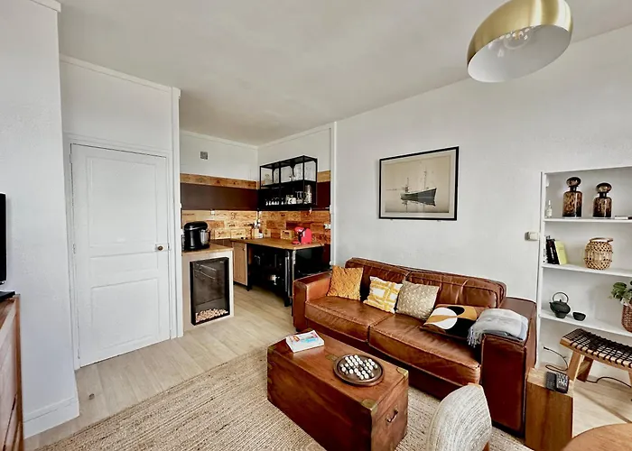 Apartament Bel Horizon, Appt Avec Balcon Vue Luc-sur-Mer